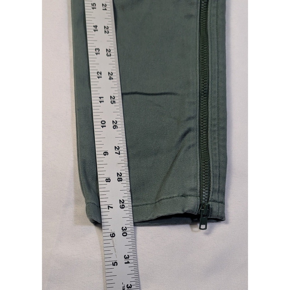 5.11 Tactical Wyldcat Pants Womens 6 Regular Green Slim Fit Zipper Ankle Gusset - Picture 8 of 11